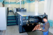 5-ти красочная печатная листовая машина с лакировальным модулем Roland 505